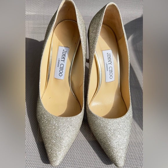 Jimmy Choo Romy 85 Platinum Ice - Picture 6 of 12